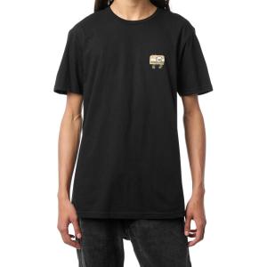 Vans Unisex-Adult Stepping Out Short-Sleeve Shirt(Black)