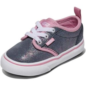 Vans Unisex-Child Atwood Slip-on Shoe(Shimmer Black)