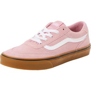 Vans Unisex-Child Brooklyn Ls Low Top Shoe(Basic Gum Pink Dawn)