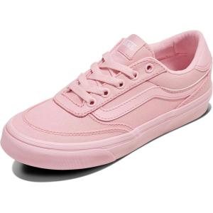 Vans Unisex-Child Brooklyn Ls Low Top Shoe(Color Drenched Coral Blush)