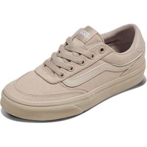 Vans Unisex-Child Brooklyn Ls Low Top Shoe(Color Drenched Mushroom)
