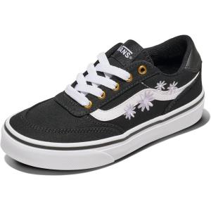 Vans Unisex-Child Brooklyn Ls Low Top Shoe(Embroidery Black)