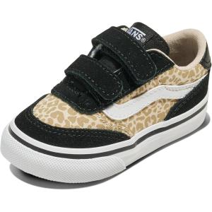 Vans Unisex-Child Brooklyn Ls V Low Top Shoe(Leopard Black)