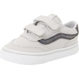 Vans Unisex-Child Brooklyn Ls V Low Top Shoe(Shimmer Lunar Rock)