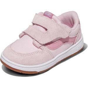 Vans Unisex-Child Ryland Ls V Shoe(2-tone Canvas/Suede Pink)