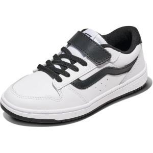 Vans Unisex-Child Ryland Ls V Shoe(Leather Pop Black)