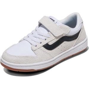 Vans Unisex-Child Ryland Ls V Shoe(Suede/Canvas White/Black)