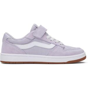 Vans Unisex-Child Ryland Ls V Shoe(Tonal Check Lilac Mist)