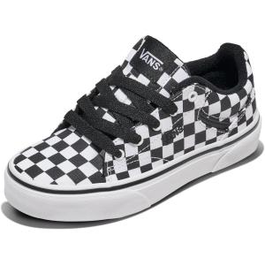 Vans Unisex-Child Seldan Shoe(Checkerboard Black/White)