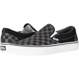 Vans Women’s Asher Adult Low Top Sneakers(Black Pewter Checkerboard)