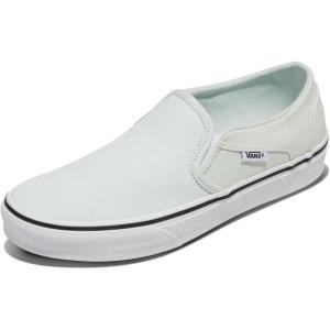 Vans Women’s Asher Adult Low Top Sneakers(Canvas Hint of Mint)