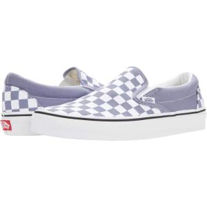 Vans Women’s Asher Adult Low Top Sneakers(Checkerboard Blue Granite True White)