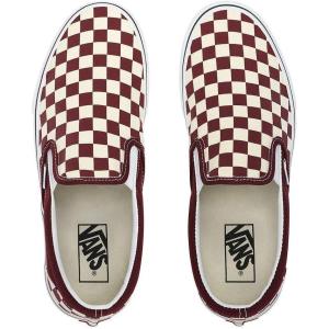 Vans Women’s Asher Adult Low Top Sneakers(Checkerboard Port Royale True White)