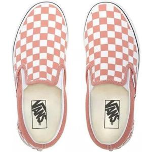 Vans Women’s Asher Adult Low Top Sneakers(Checkerboard Rose Dawn True White)