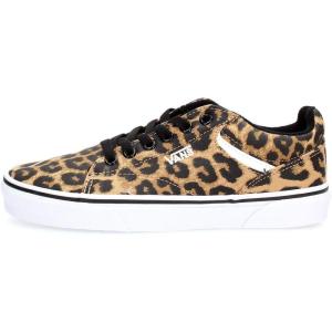 Vans Women’s Asher Adult Low Top Sneakers(Cheetah Black White)