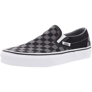 Vans Women’s Asher Adult Low Top Sneakers(Chequered in Black)