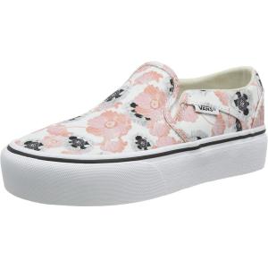 Vans Women’s Asher Adult Low Top Sneakers(Multicolour California Poppy Multi White Xx3)