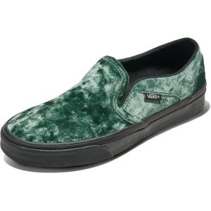 Vans Women’s Asher Adult Low Top Sneakers(Velvet Dark Green)