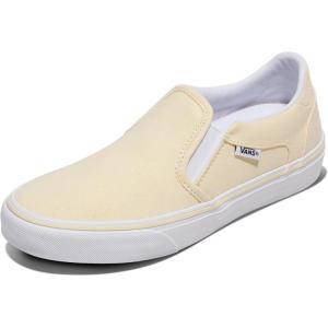 Vans Womens Asher Deluxe Slip-on Shoe(Summer Canvas Yellow)