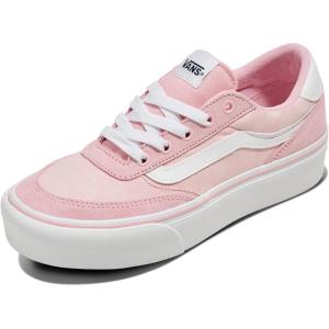 Vans Womens Brooklyn Ls Platform Shoe(Check Textile Coral Blush)