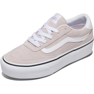 Vans Womens Brooklyn Ls Platform Shoe(Suede Taupe Mist)