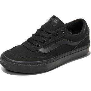 Vans Womens Brooklyn Ls Shoe | Low-top Sneakers for Everyday Wear, Walking, Work & Fashion(Canvas Black/Black)