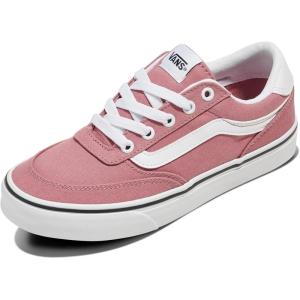 Vans Womens Brooklyn Ls Shoe | Low-top Sneakers for Everyday Wear, Walking, Work & Fashion(Canvas Dusky Rose)