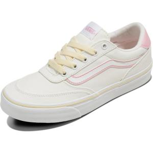 Vans Womens Brooklyn Ls Shoe | Low-top Sneakers for Everyday Wear, Walking, Work & Fashion(Pastel Pop Blanc De Blanc)