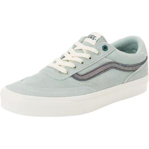 Vans Womens Brooklyn Ls Shoe | Low-top Sneakers for Everyday Wear, Walking, Work & Fashion(Shimmer Gray Olive)