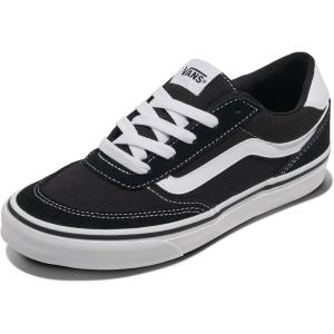 Vans Womens Brooklyn Ls Shoe | Low-top Sneakers for Everyday Wear, Walking, Work & Fashion(Suede/Canvas Black/White)