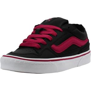 Vans Women’s Caldrone Shoes(Leather Retro Pop Fuchsia)