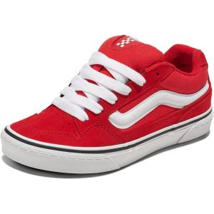 Vans Women’s Caldrone Shoes(Suede/Canvas Sunset Ruby)