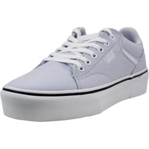 Vans Women’s Seldan Platform Sneakers(Canvas Light Blue)
