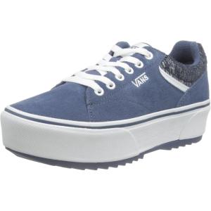 Vans Women’s Seldan Platform Sneakers(Suede Foil Vintage Indigo)