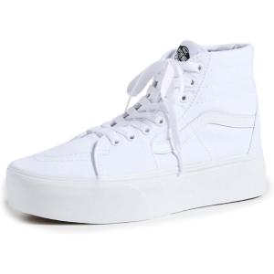 Vans Women’s UA SK8-Hi Tapered Stackform Sneakers(Canvas True White)
