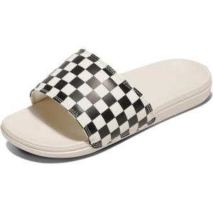 Vans womens Mte La Costa Slide-on Sandal(Black/Mars)