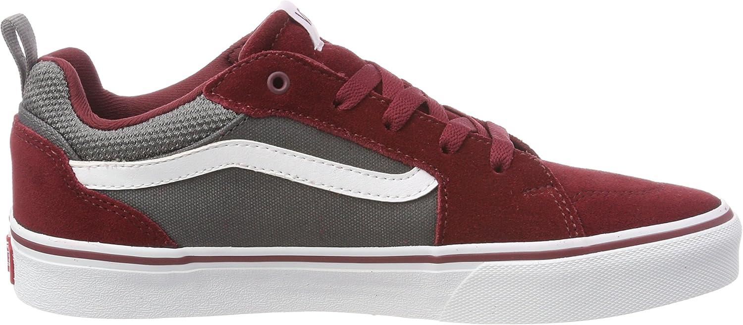 image:imageVans Womens Range EXP SneakerRed Suede Canvas Cabernet Pewter T2m