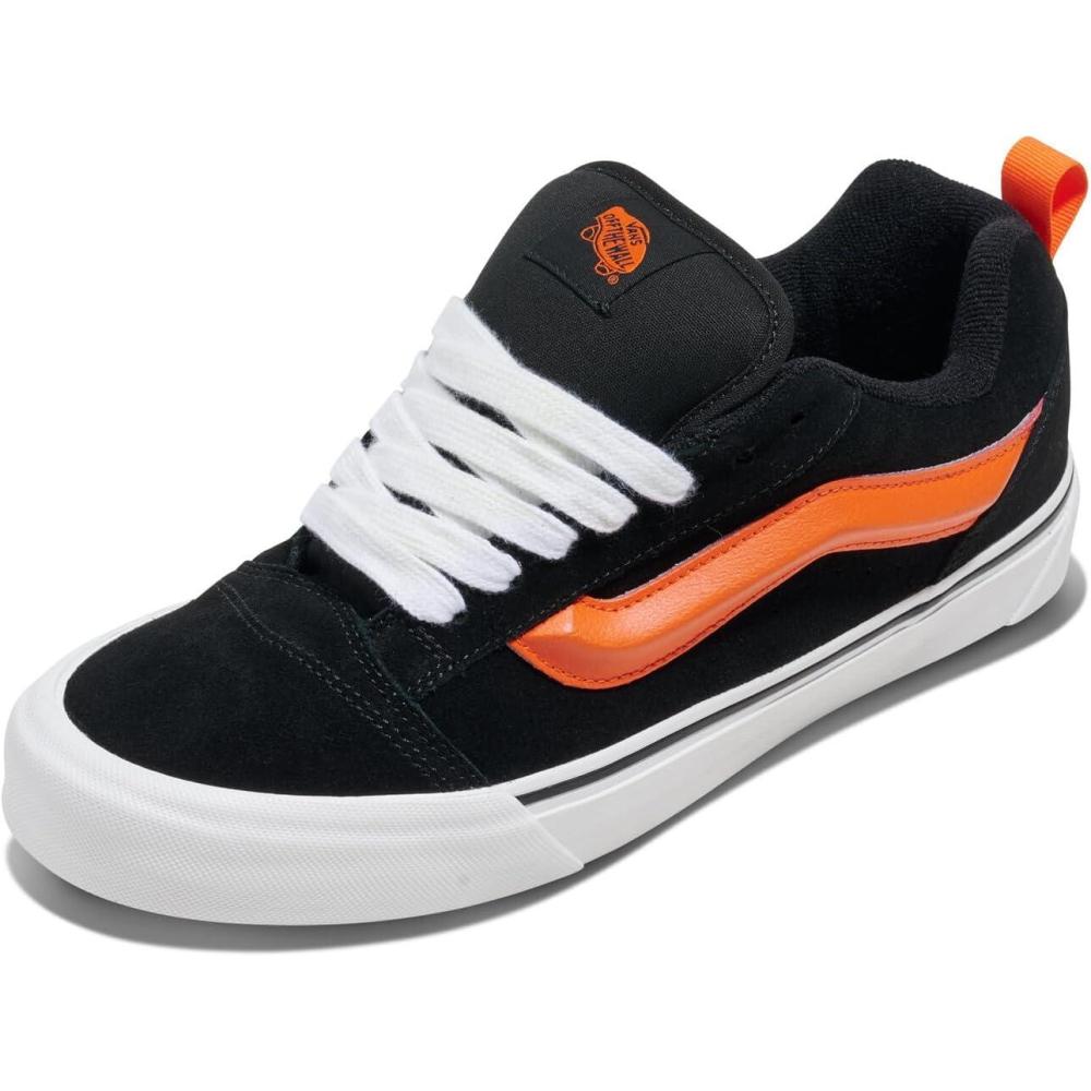 image:imageVans Womens Knu SkoolPop Sidestripe BlackOrange