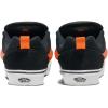 Vans Womens Knu Skool(Pop Sidestripe Black/Orange)