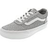 Vans Women’s Range EXP Sneaker(Party Glitter Silver White)