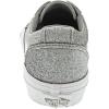 Vans Women’s Range EXP Sneaker(Party Glitter Silver White)