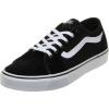 Suede Canvas Blk White