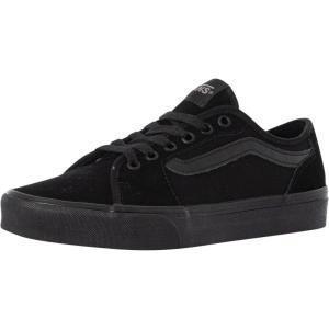 Vans Women’s Range EXP Sneaker(Suede Canvas Black Black)