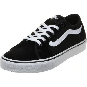 Vans Women’s Range EXP Sneaker(Suede Canvas Blk White)