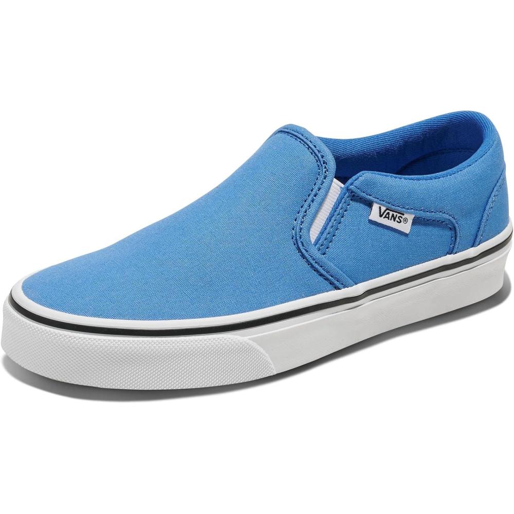 image:imageVans UnisexChild Asher Low Top ShoeCanvas Vintage Cobalt