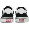 Vans Big Kids’ Brooklyn LS Shoe – Casual Low-Top Sneakers for Boys & Girls. Suede/Canvas Black/White. 3.5