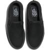 Vans Unisex-Child Asher Low Top Shoe(Canvas Black/Black)