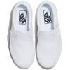 Vans Unisex-Child Asher Low Top Shoe(Canvas White/White)
