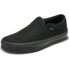 Vans Unisex-Child Asher Low Top Shoe(Canvas Black/Black)