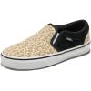 Vans Unisex-Child Asher Low Top Shoe(Leopard Black)